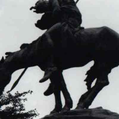 Photograph, End of the Trail