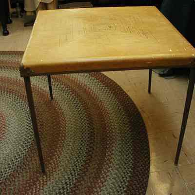 Card Table, Waupun Businesses on Top