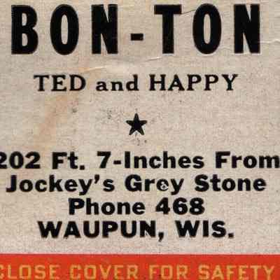 Matchbook, Bon-Ton