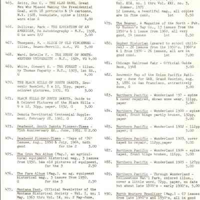      Owen's Rare Books Lists    P. 21