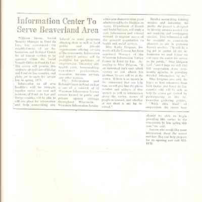 The Wisconsin Information Service  P. 3