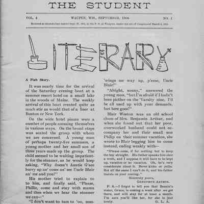 The Student Vol4 #1 pg1: Origformat: Other