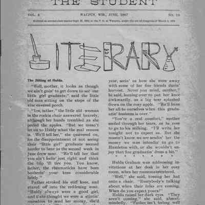 The Student  vol4 #10 pg 153: Origformat: Other