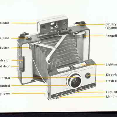Polaroid 230 Land Camera Instr