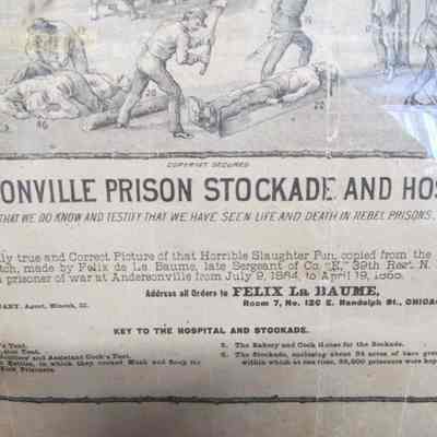 Andersonville Lithograph