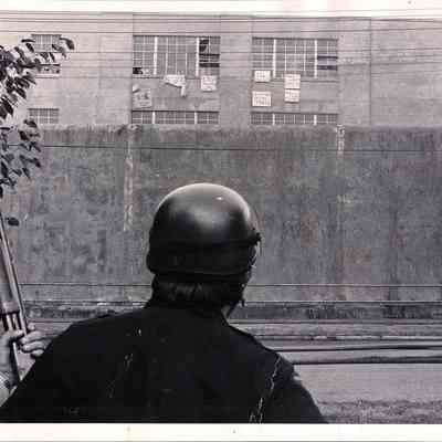 Photograph, Corrections, Wisconsin State Prison, 1976 Prison Disturbance