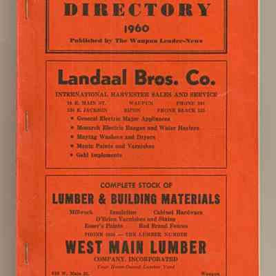 Waupun City Directory 1960