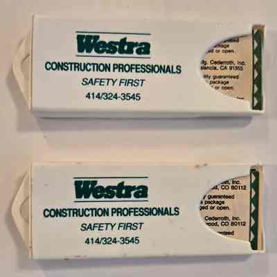 Band Aid Holder, Plastic, Westra Construction