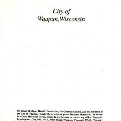 City of Waupun Wisconsin