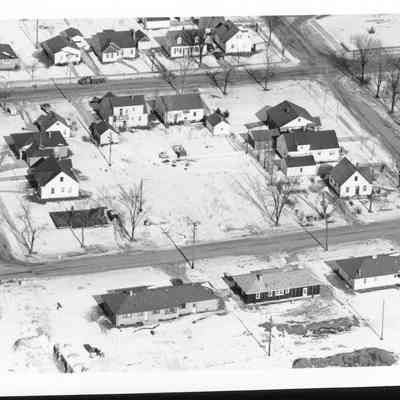 Waupun 1950's aerial photos.
