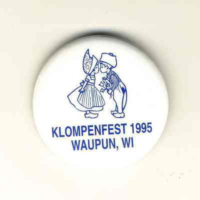 Klompenfest 1995 Button/Pin