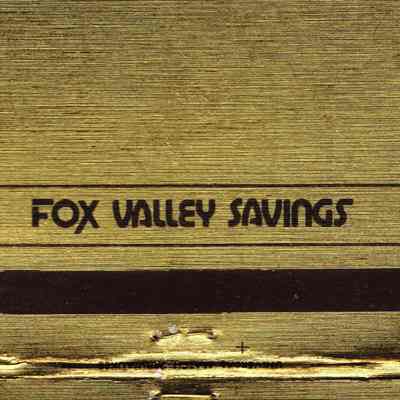 Matchbook, Fox Valley Savings