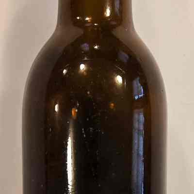 Bottle, Beer, Brown Glass, Waupun Brewing Company