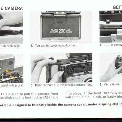 Polaroid 230 Land Camera Instr