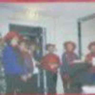 Caroling at the Christian Home