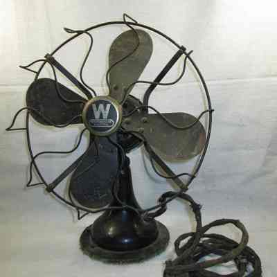 Open Blade Fan, Westinghouse Electric Fan