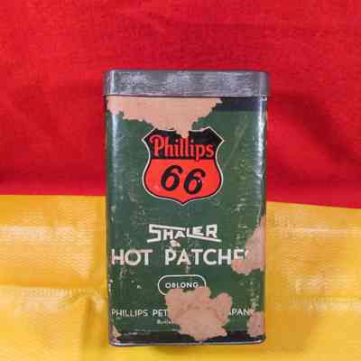 Container, Shaler, Hot Patch Tube Repairs, Oblong, G-7, Phillips 66