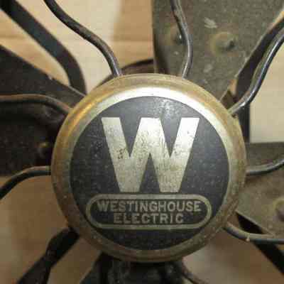 Westinghouse open face electric fan