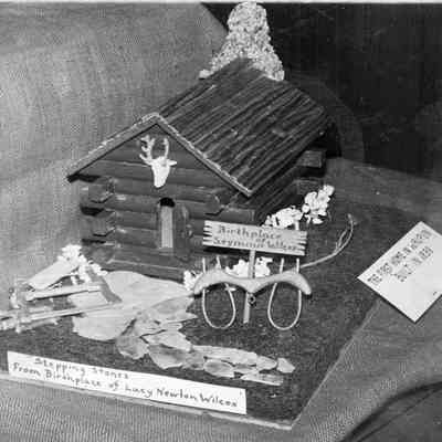 Photograph, Log Cabin, Seymour Wilcox Original