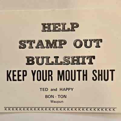 Ted and Happy, Bon-Ton