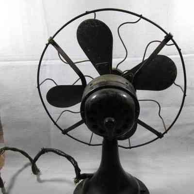 Westinghouse open face electric fan.
