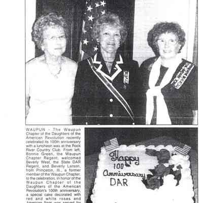 100th Anniversary of DAR, 2002