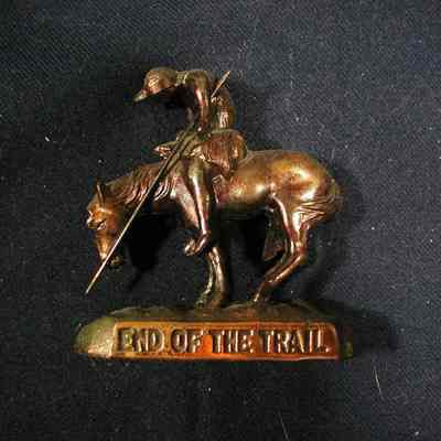 Statue, Souvenir, End of the Trail