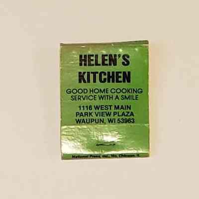 Matchbook, Helens Kitchen