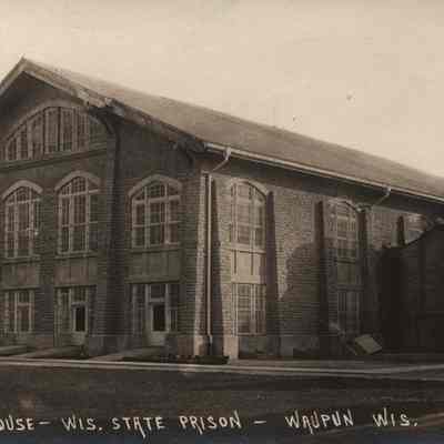 Postcard, Corrections, Wisconsin State Prison, New Cell House