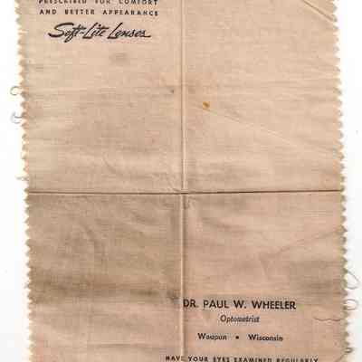 Dr. Paul Wheeler advertising.