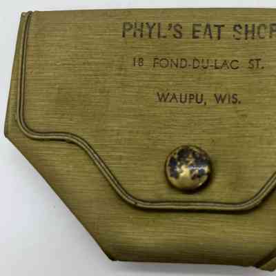 Coin Purse, Phyl's Eat Shop