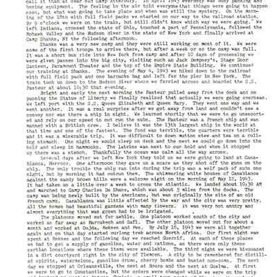 Document, WWII, 30th Signal Division
