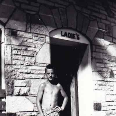 Photograph, Parks, Fond du Lac County Park, Ladies Dressingroom at County Park Pool