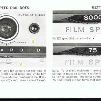 Polaroid 230 Land Camera Instr