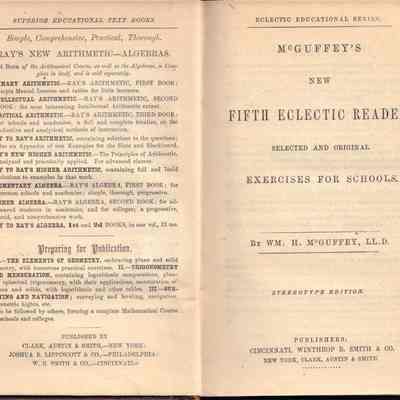 MCGUFFEY"S NEW FIFTH ECLECTIC READER: Origformat: Other