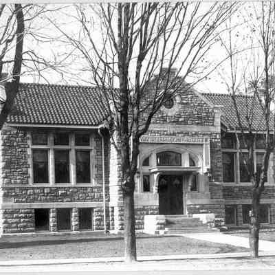 Photograph, Carnegie Library, Museum