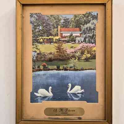 Picture, Framed, A. H. Petersen, Jeweler