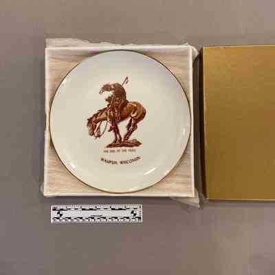 Plate in Box, End of the Trail