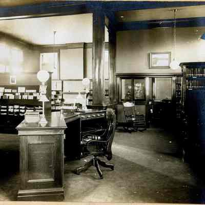 Photograph, Carnegie Library, Museum, Interior