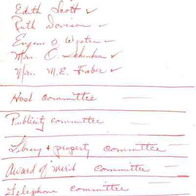 The Planning Committee new list