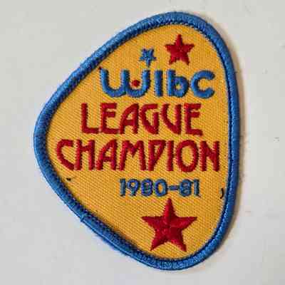 Patch, Bowling, WIBC, 1980-81, League Champion, Tulip Lanes, Liz Nitschke