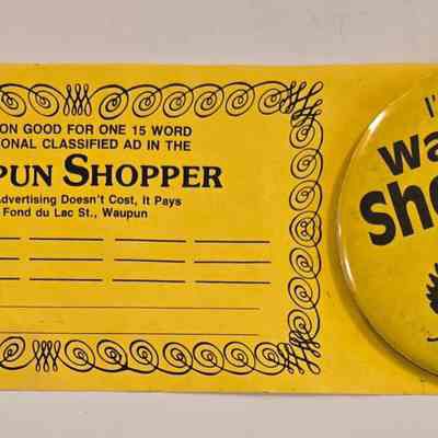 Button, Waupun Shopper