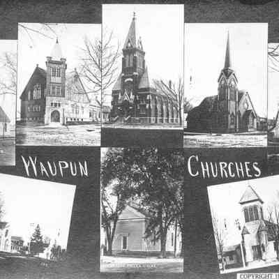 Postcard, Churches