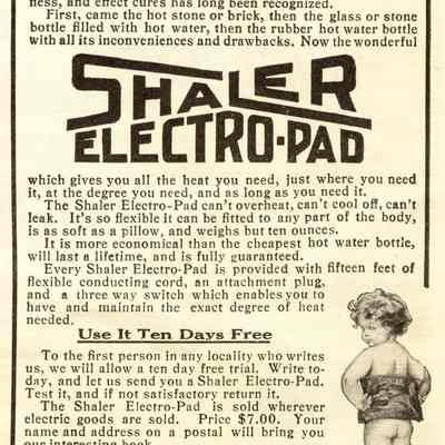 Advertisement, Shaler, Electro-Pad