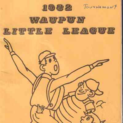 Program, 1982 Little League