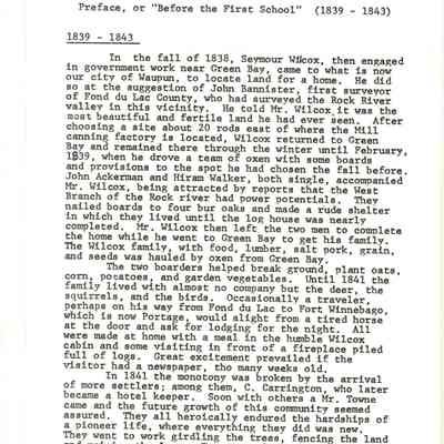 History of Waupun Area Schools