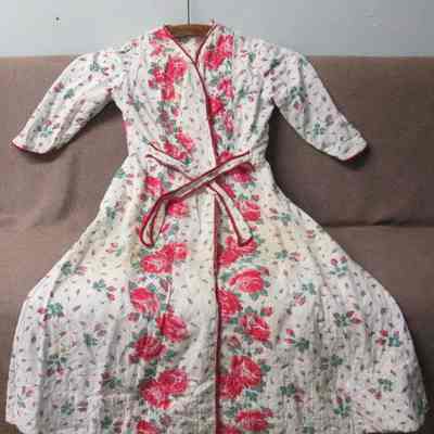 Bathrobe from Mrs. Margaret Niles from 1960s.