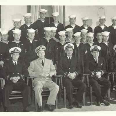 Photograph, Military Officers taken at the Legion Hall in 1951