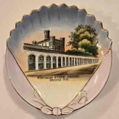 Souvenir, Dish, Wisconsin State Prison