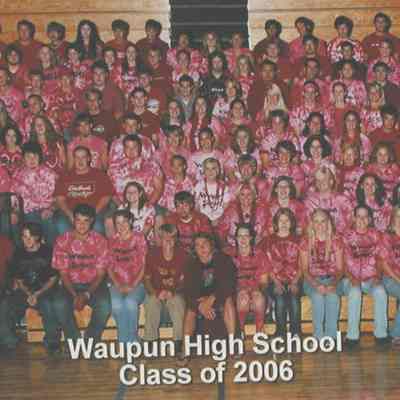Poster, Waupun High School, Class of 2006